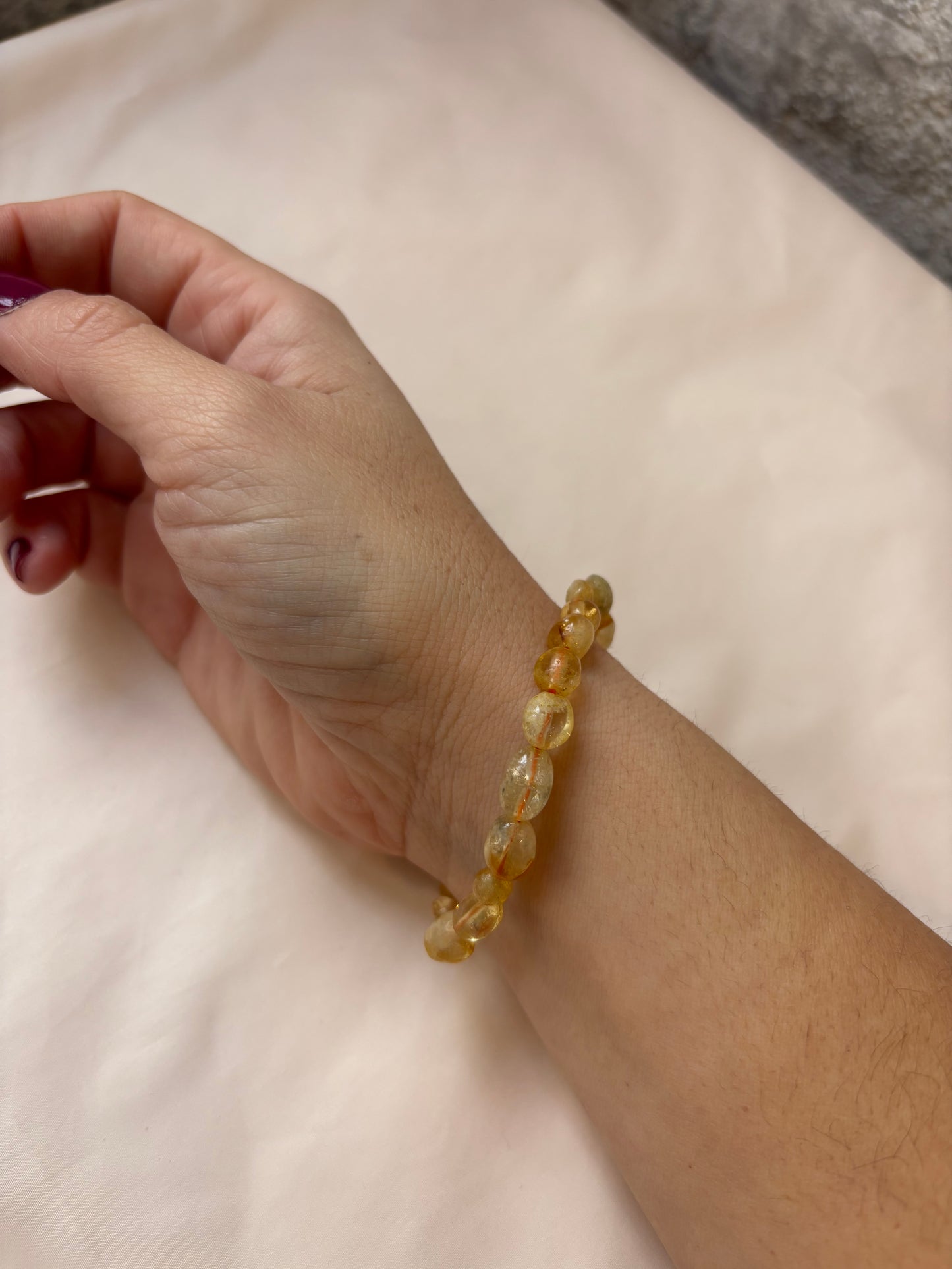 Pulsera Citrino P. Irregular