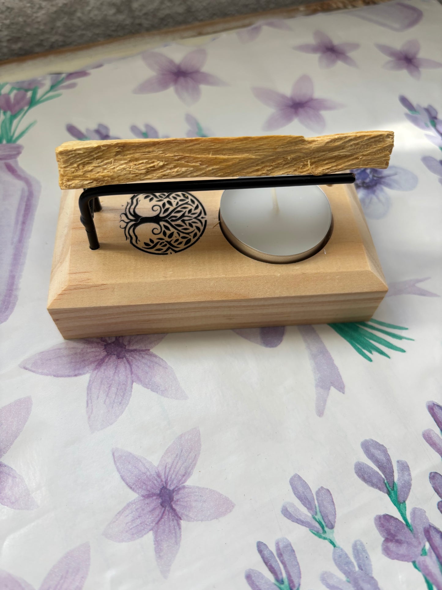 Quemador de Palo Santo Árbol Vida