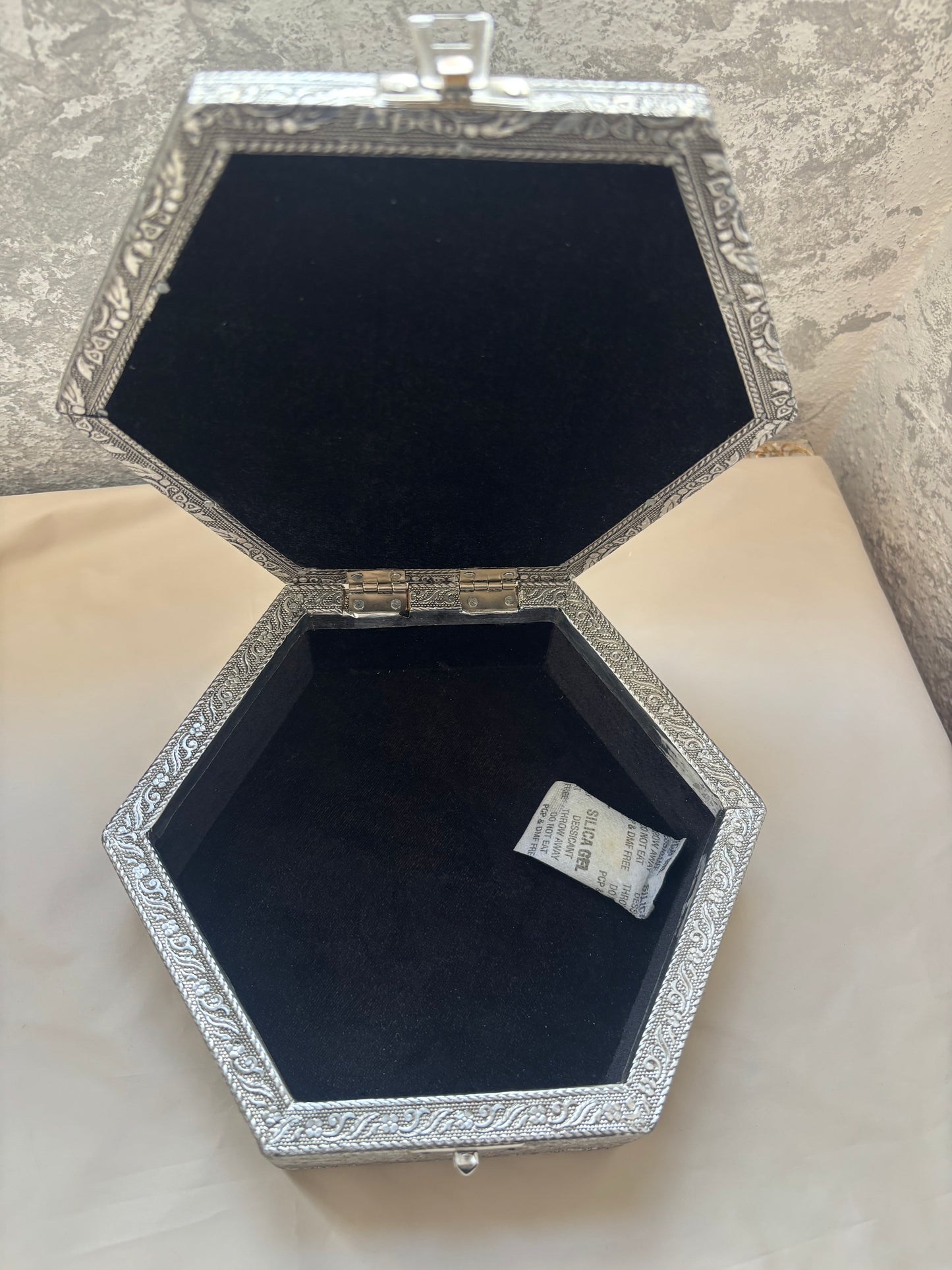 Joyero/Caja Símbolos Hexagonal