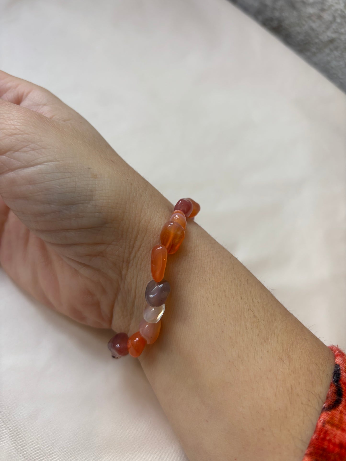 Pulsera Cornalina P. Irregular