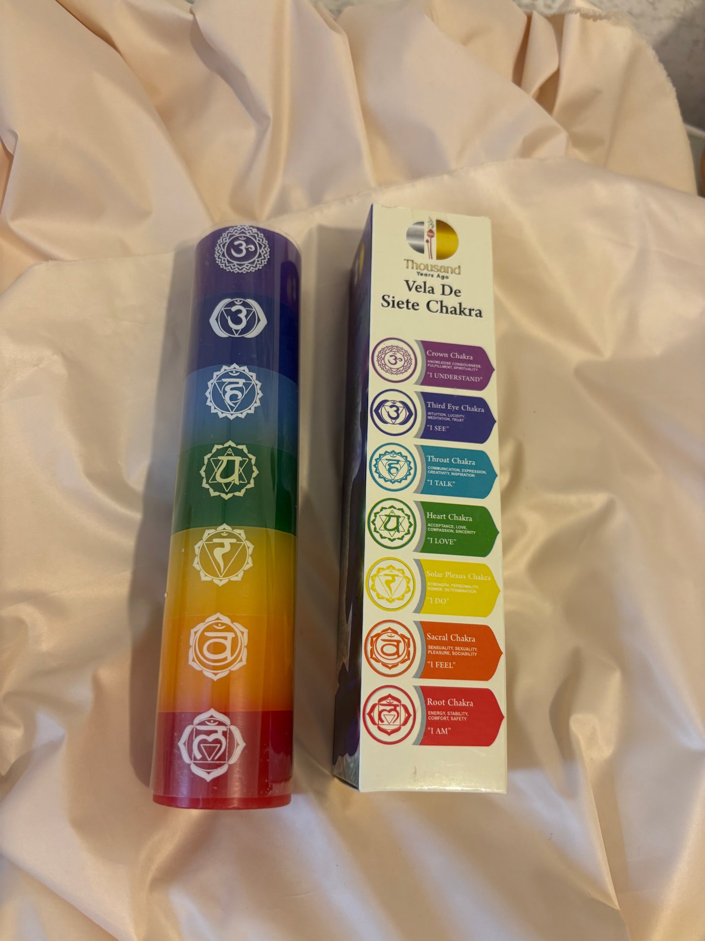 Vela 7 Chakras