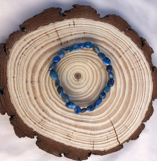 Pulsera Sodalita Piedra Irregular