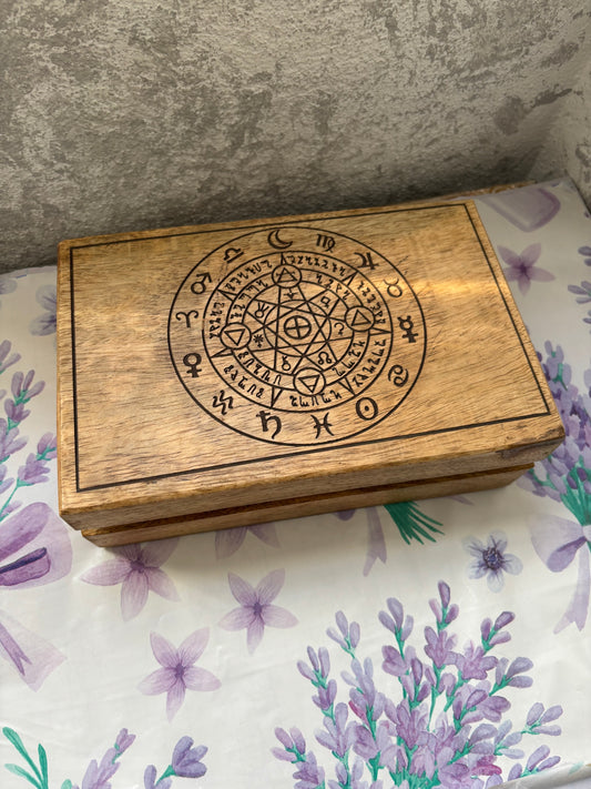 Caja Madera zodíaco