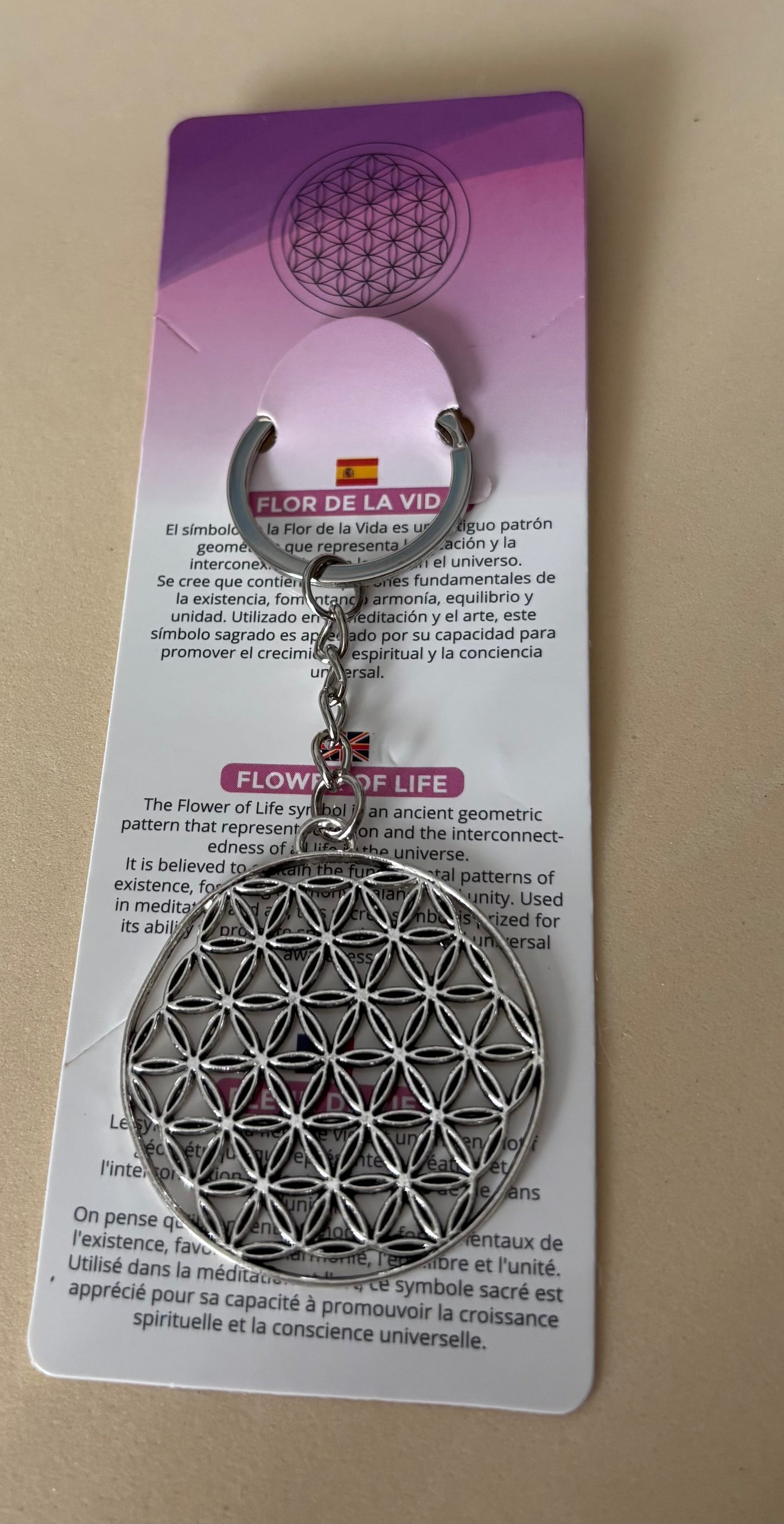 Llavero Flor de la Vida G