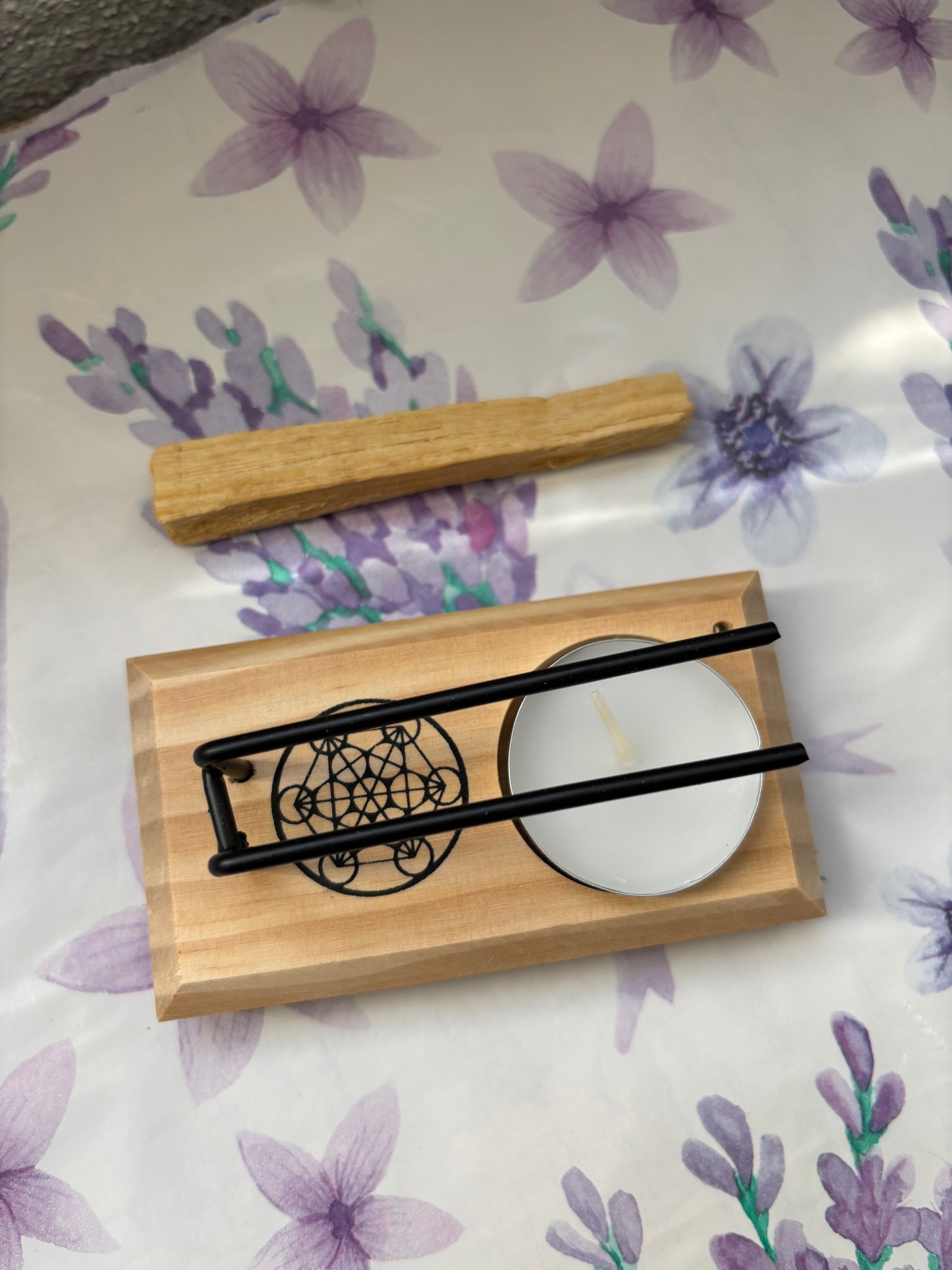 Quemador Palo Santo Metatrón