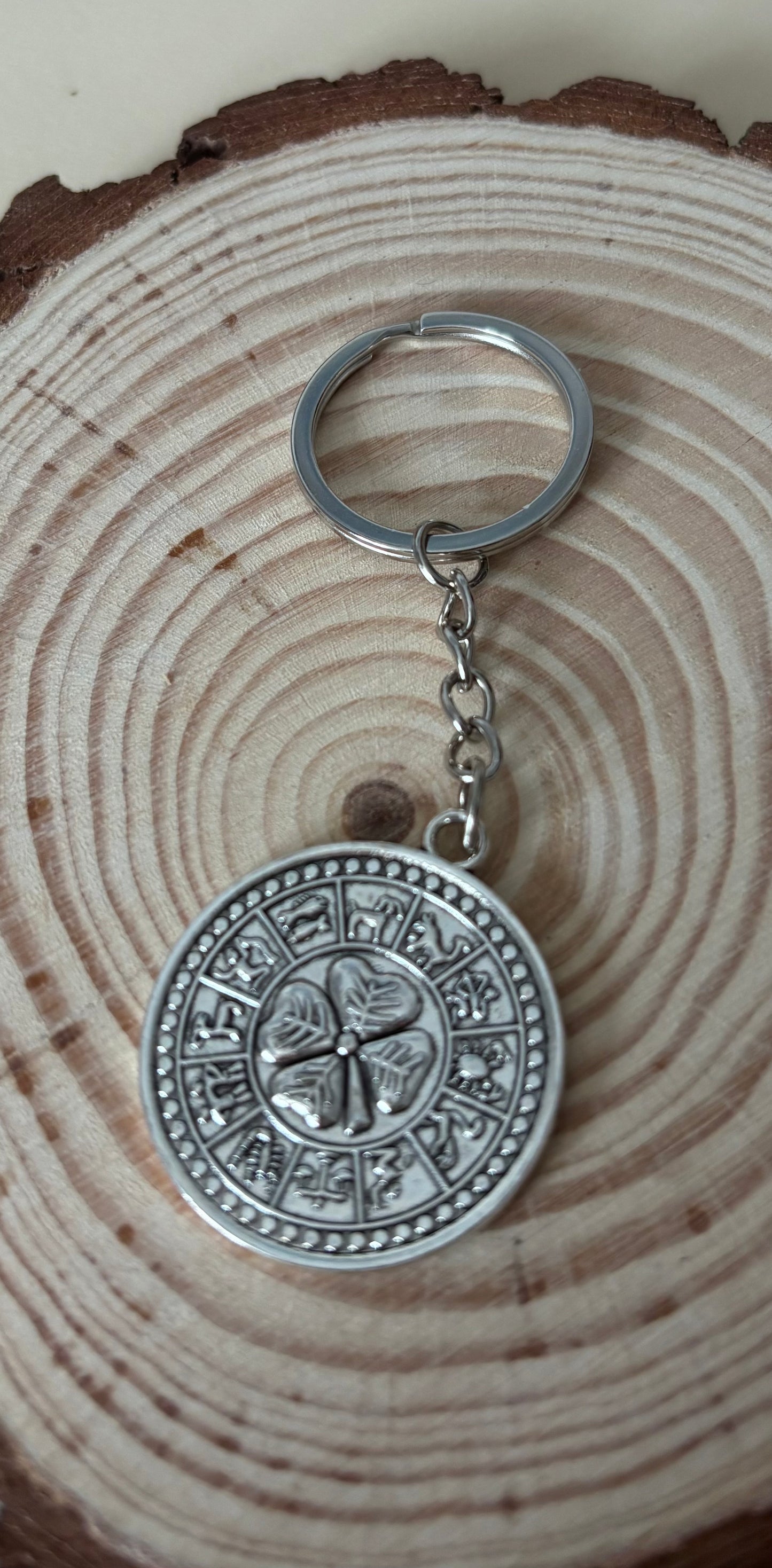 Llavero Trébol y Tetragramatrón