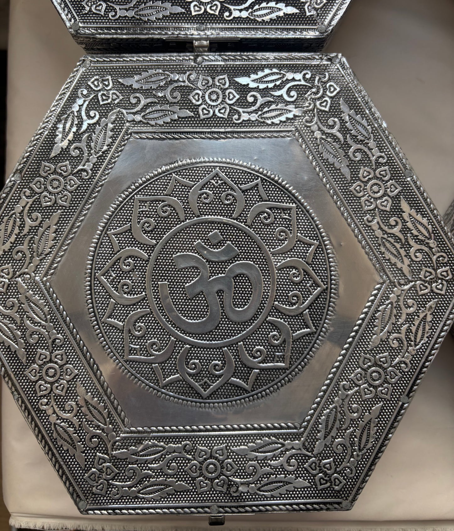 Joyero/Caja Símbolos Hexagonal