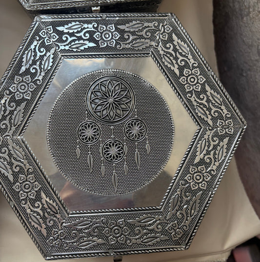 Joyero/Caja Símbolos Hexagonal