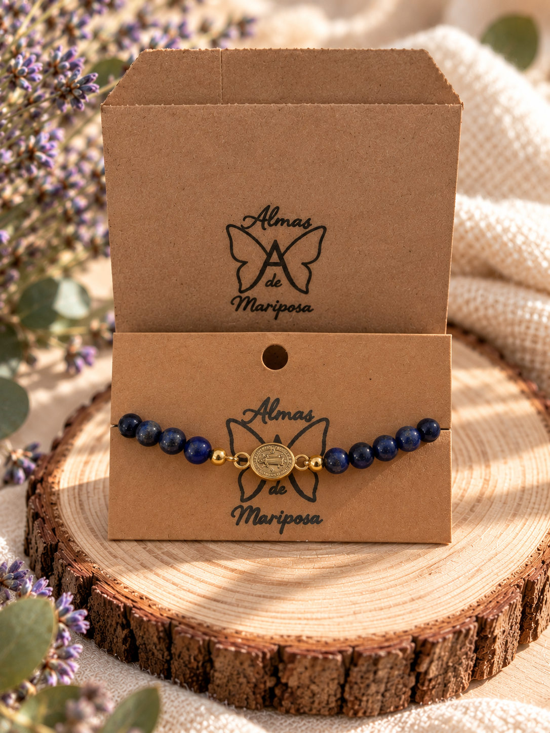Pulsera San Benito Lapislázuli