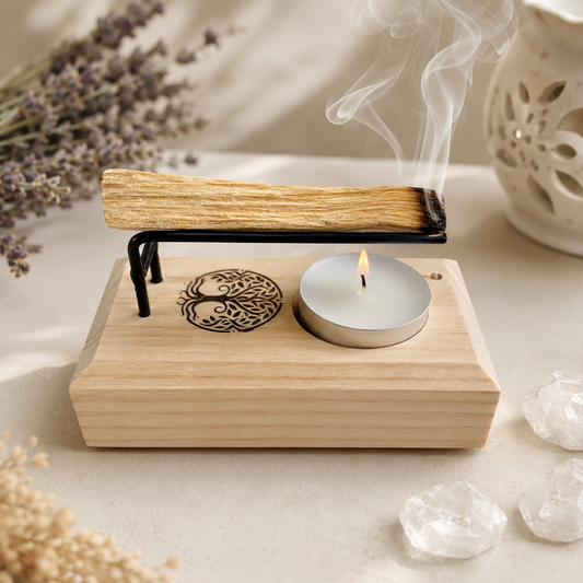 Quemador de Palo Santo Árbol Vida