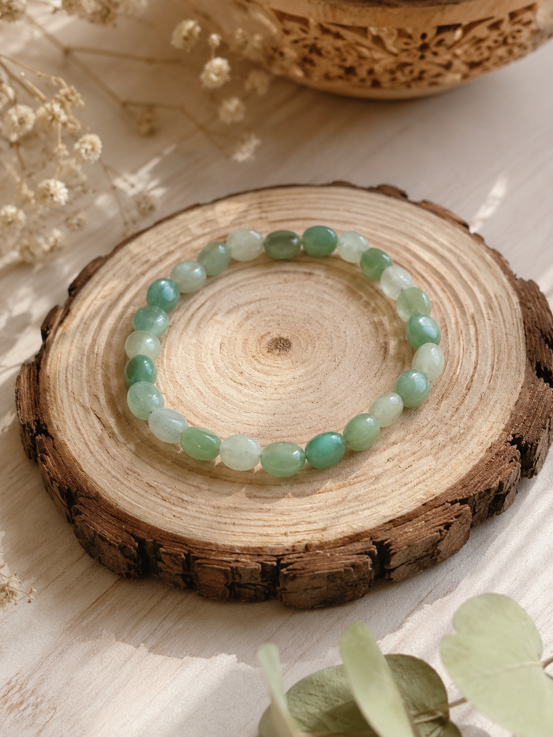 Pulsera Aventurina P. Irregular