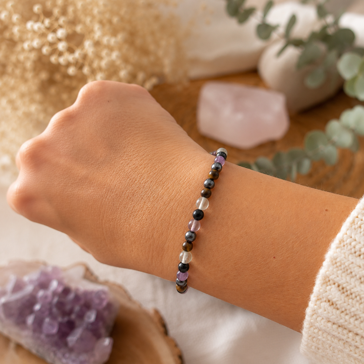 Pulsera Escudo Áurico 4mm